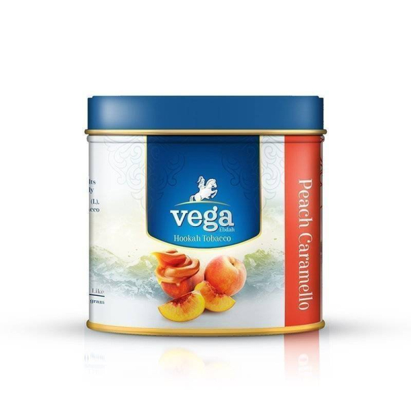 Табак Vega Peach Caramello 100 грамм в Мурманске