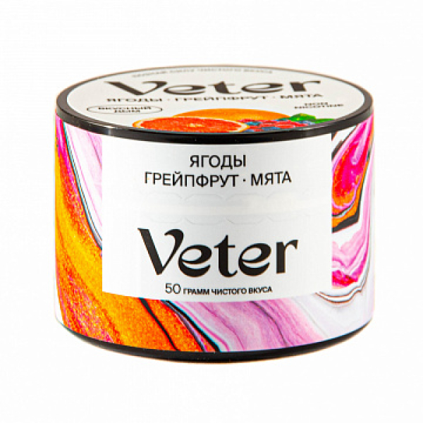 Смесь VETER Ягоды грейпфрут мята 50 гр в Мурманске