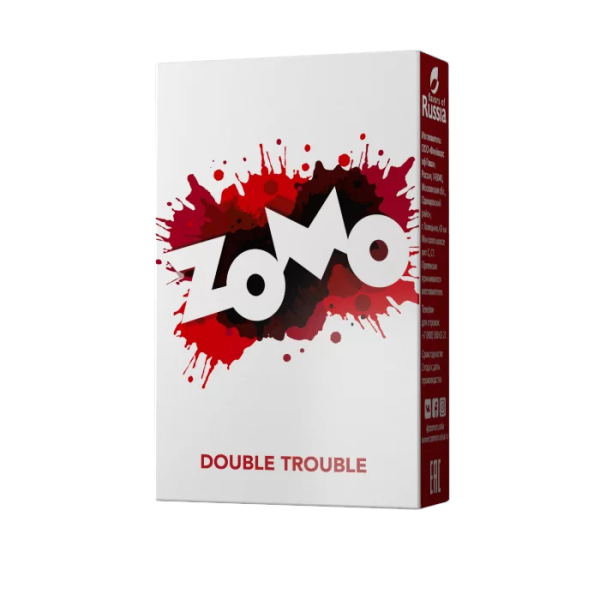 Табак ZOMO Double Trouble 50 грамм в Мурманске