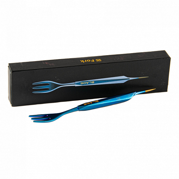 Вилка-шило Blade Hookah Blue Matte в Мурманске